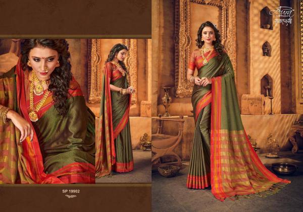 Aura Raj Laxmi Festive Wear Khun Silk Designer Saree Collection